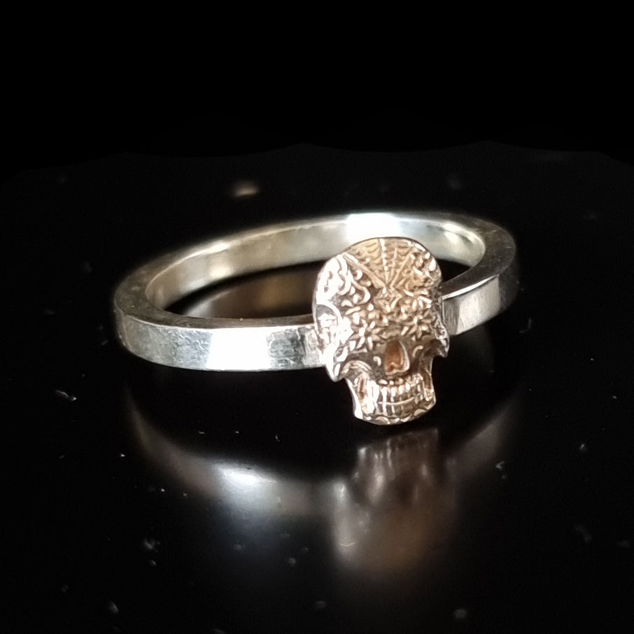 Rebel Calavera Ring