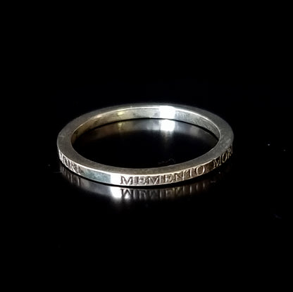 Memento Mori Ring - THIN