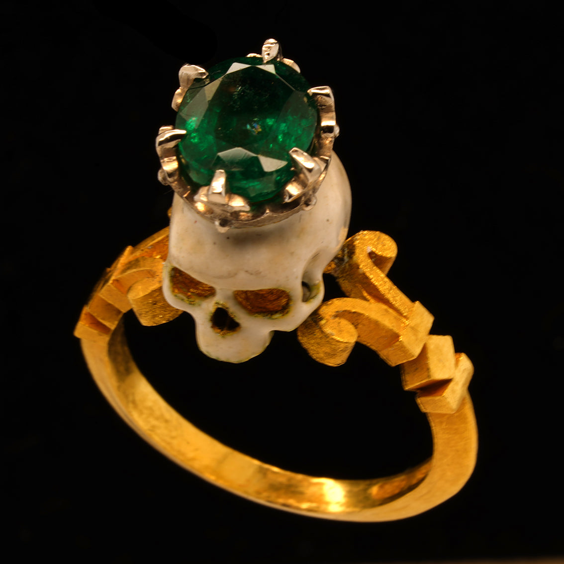 CATACOMB SAINT SKULL RING