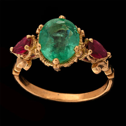 SULTAN'S EMERALD  RING