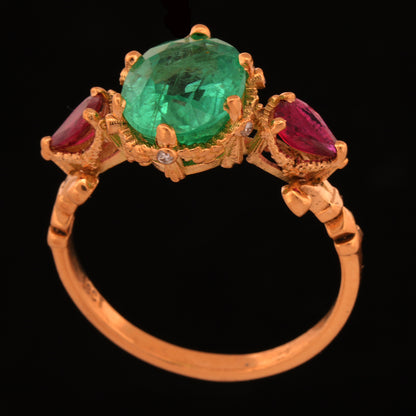 SULTAN'S EMERALD  RING