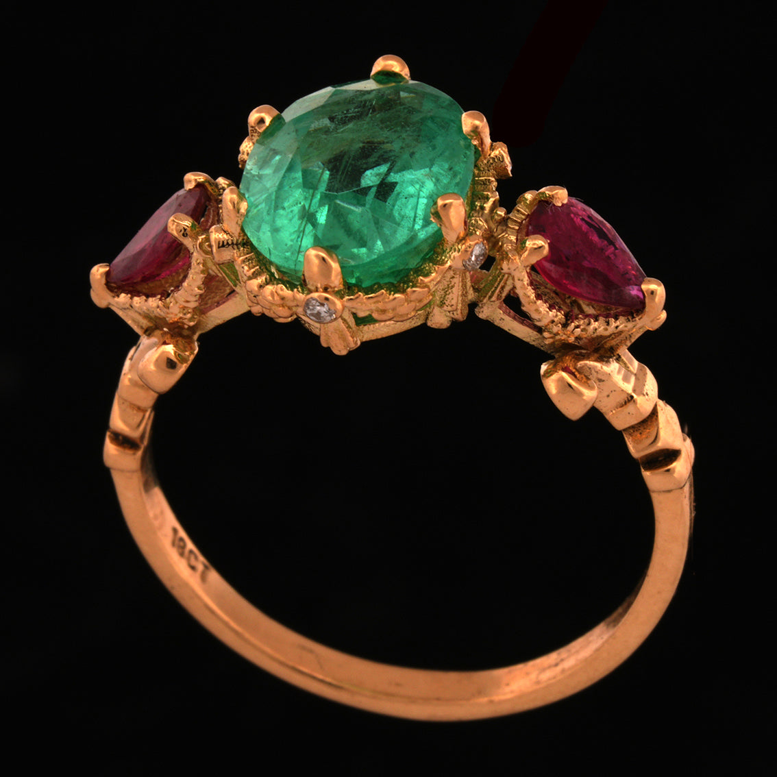 SULTAN'S EMERALD  RING