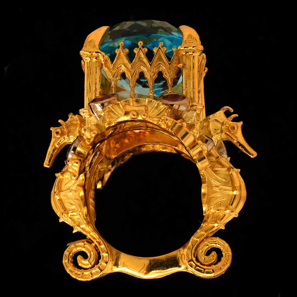 Seahorse Serenade Ring